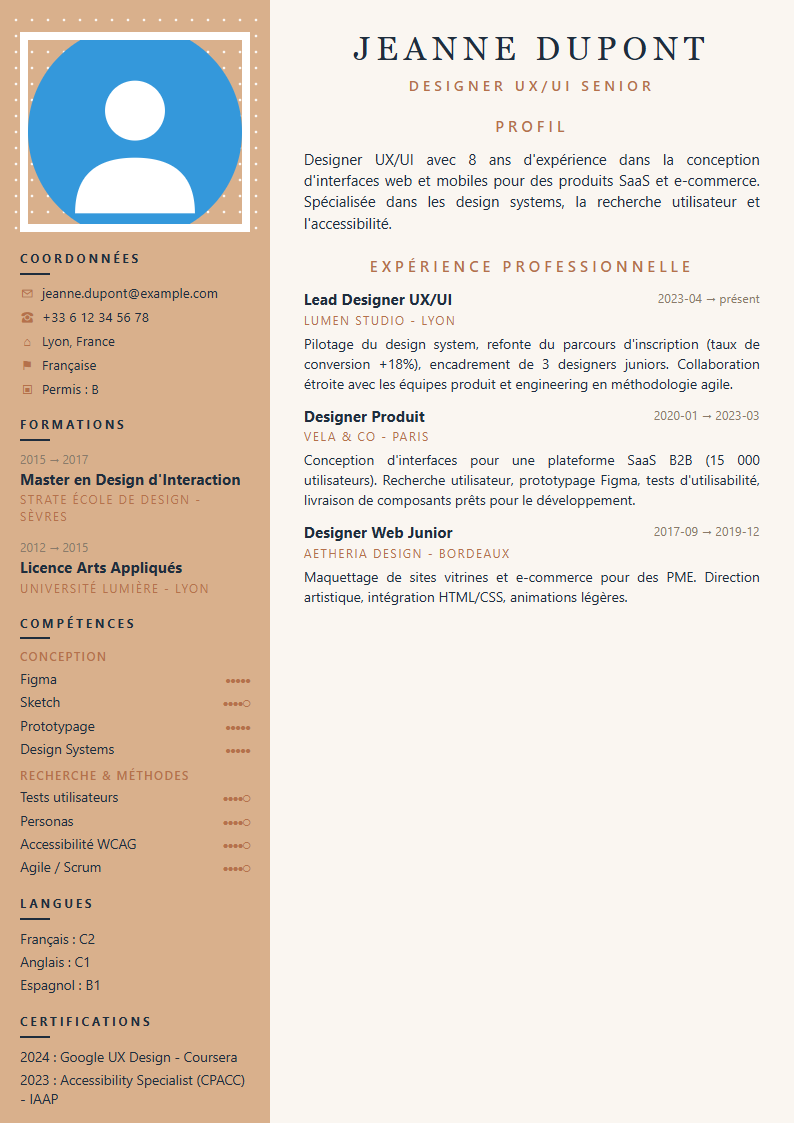 Preview of the Soft Elegance template